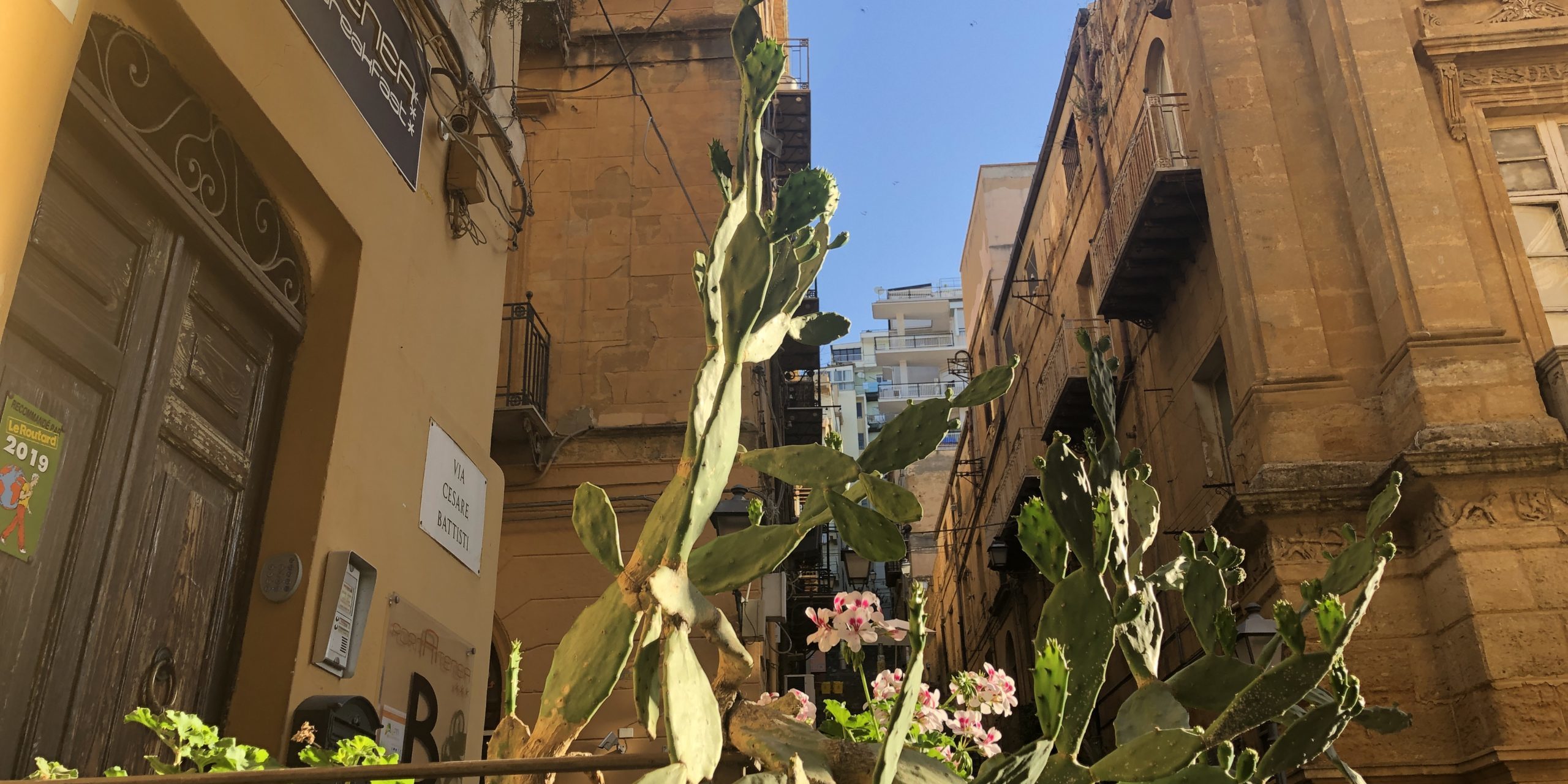 Scorcio del centro storico di Agrigento