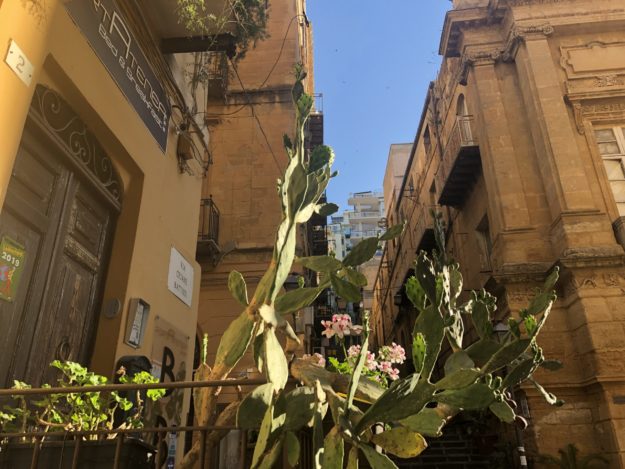 Scorcio del centro storico di Agrigento