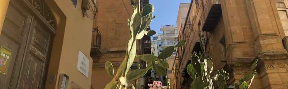 Scorcio del centro storico di Agrigento