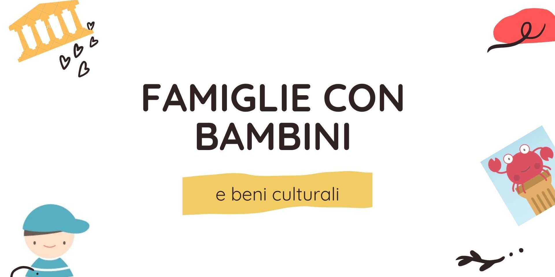 Famiglie con bambini e beni culturali - copertina